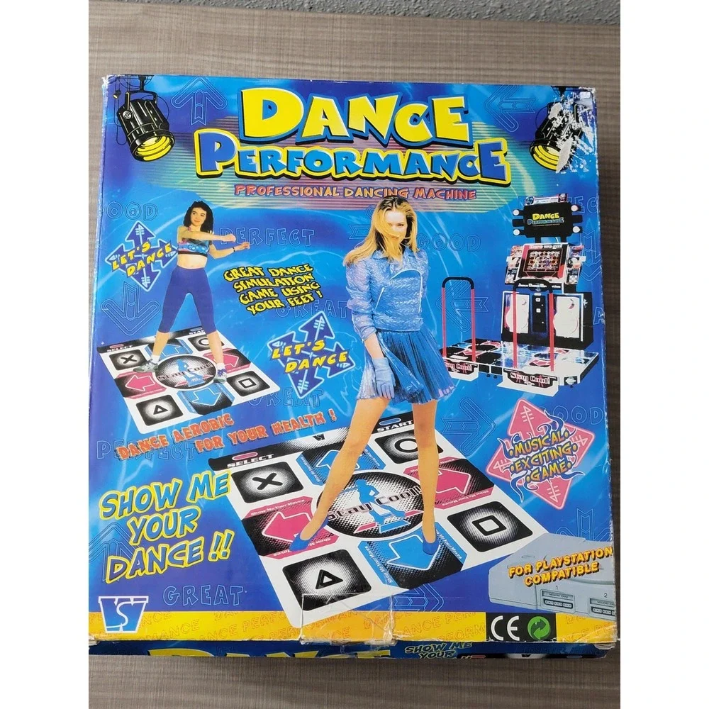 DDR Dance Dance Revolution Playstation 1 Original ‎ ps1 Performance Mat